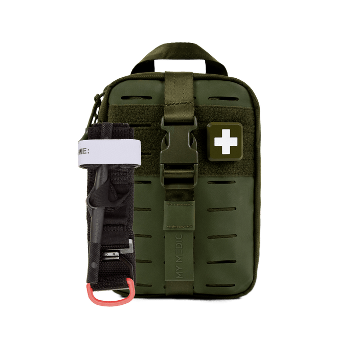 MyMedic MyFAK Mini First Aid Kit - Pro (Windlass Tourniquet) / Green
