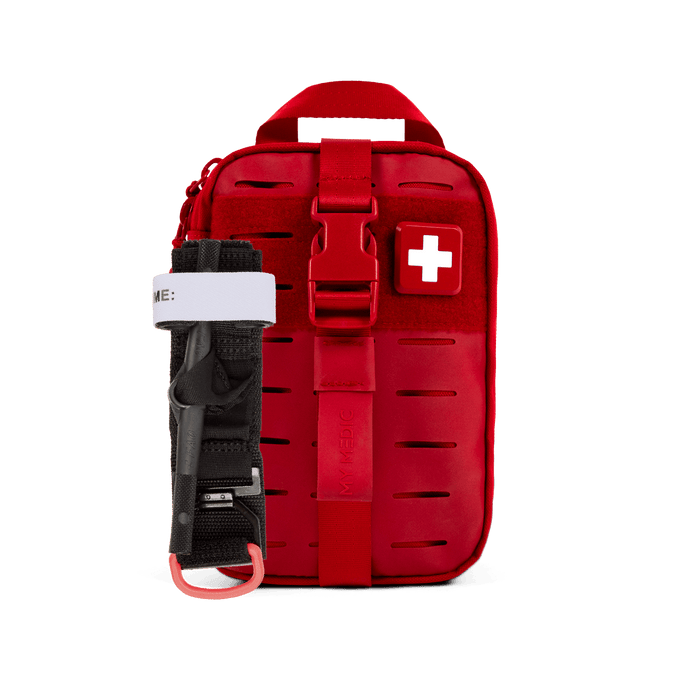 MyMedic MyFAK Mini First Aid Kit - Pro (Windlass Tourniquet) / Red