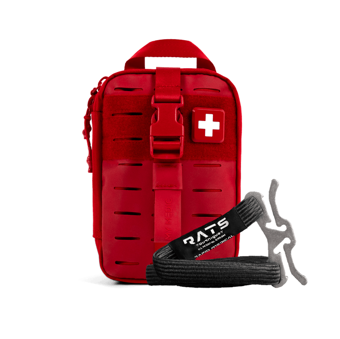 MyMedic MyFAK Mini First Aid Kit - Pro (RATS Tourniquet) / Red