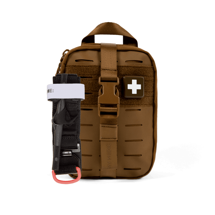 MyMedic MyFAK Mini First Aid Kit - Pro (Windlass Tourniquet) / Coyote