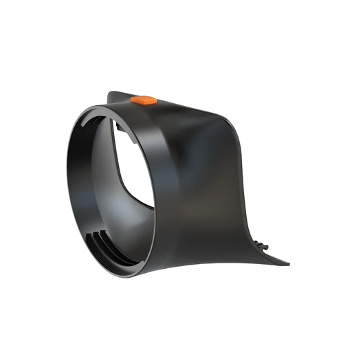 Front air inlet duct adapter for ZERO BREEZE Mark 3, designed to connect the intake duct securely for drawing in fresh air.