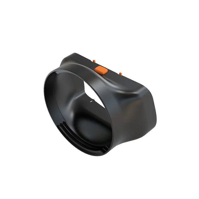 Rear air outlet duct adapter for ZERO BREEZE Mark 3, used to connect the rear exhaust duct for directing warm air out of enclosed spaces.