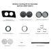 Zero Breeze Window Venting Kit for Portable Air Conditioners - Window Venting Kit for Mercedes Sprinter (2007-2024+)