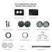 Zero Breeze Window Venting Kit for Portable Air Conditioners - DIY Venting Kit for Universal Window with Cutting Tool