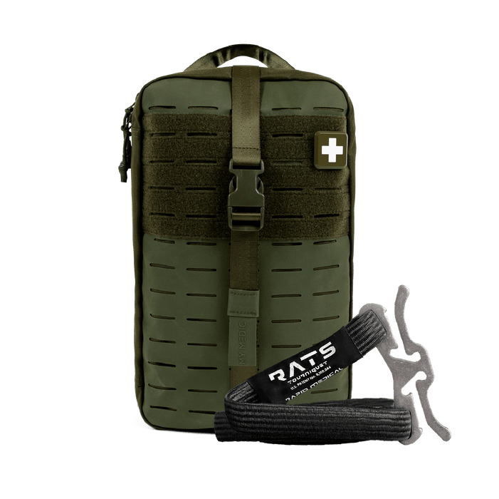 MyMedic MyFAK Large Medical Kit - Pro (RATS Tourniquet) / Green