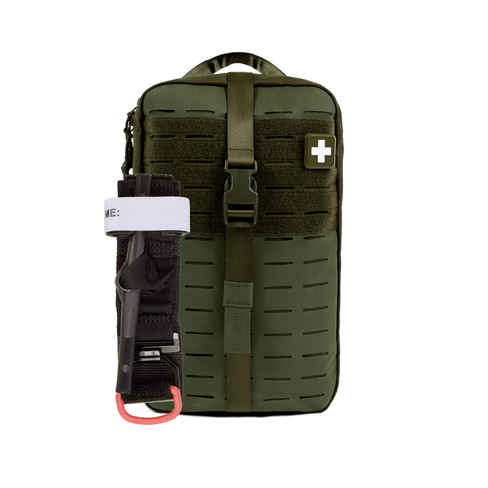 MyMedic MyFAK Large Medical Kit - Pro (Windlass Tourniquet) / Green