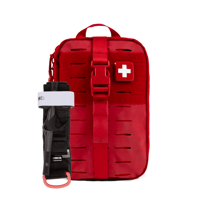 MyMedic MyFAK First Aid Kit - Pro (Windlass Tourniquet) / Red